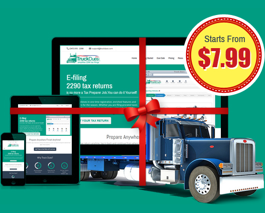 truck dues form 2290 electronic filing starts at 7 99 form 2290 online filing